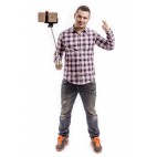 MadMan Selfie tyč DELUXE BT 100 cm zelená (monopod)