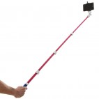MadMan Selfie tyč MASTER BT 120 cm modro-růžová (monopod)